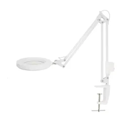 Forstørrende bordlampe