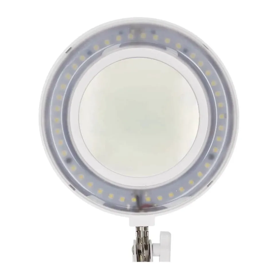 Forstørrende bordlampe