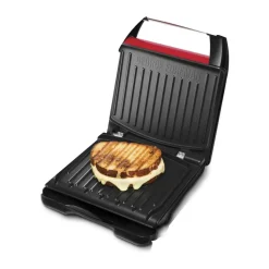 George Foreman Steel Compact Grill