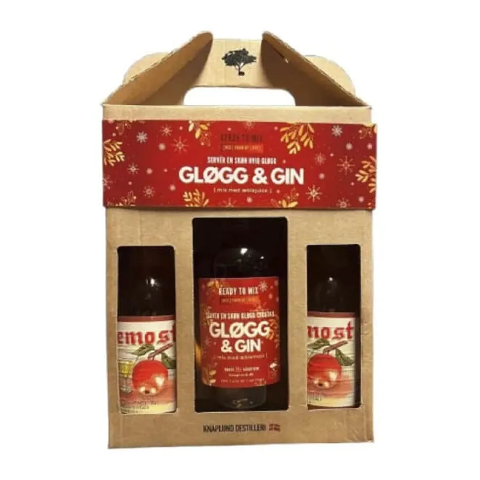 Gløgg & Gin m. 2 æblemost