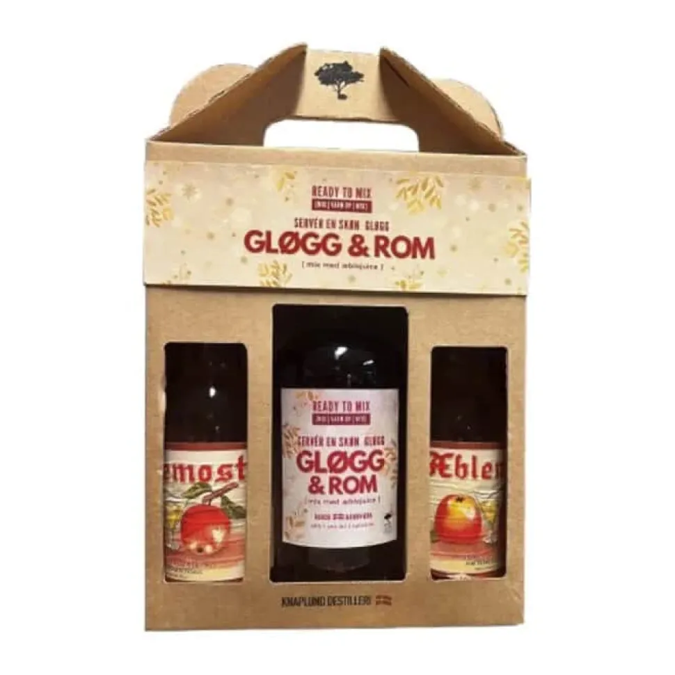 Gløgg & Rom m. 2 æblemost