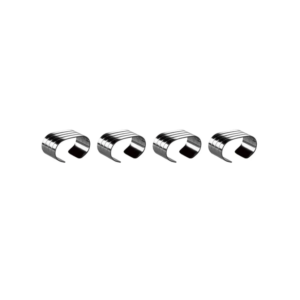 Groovy Servietring - 4 stk.