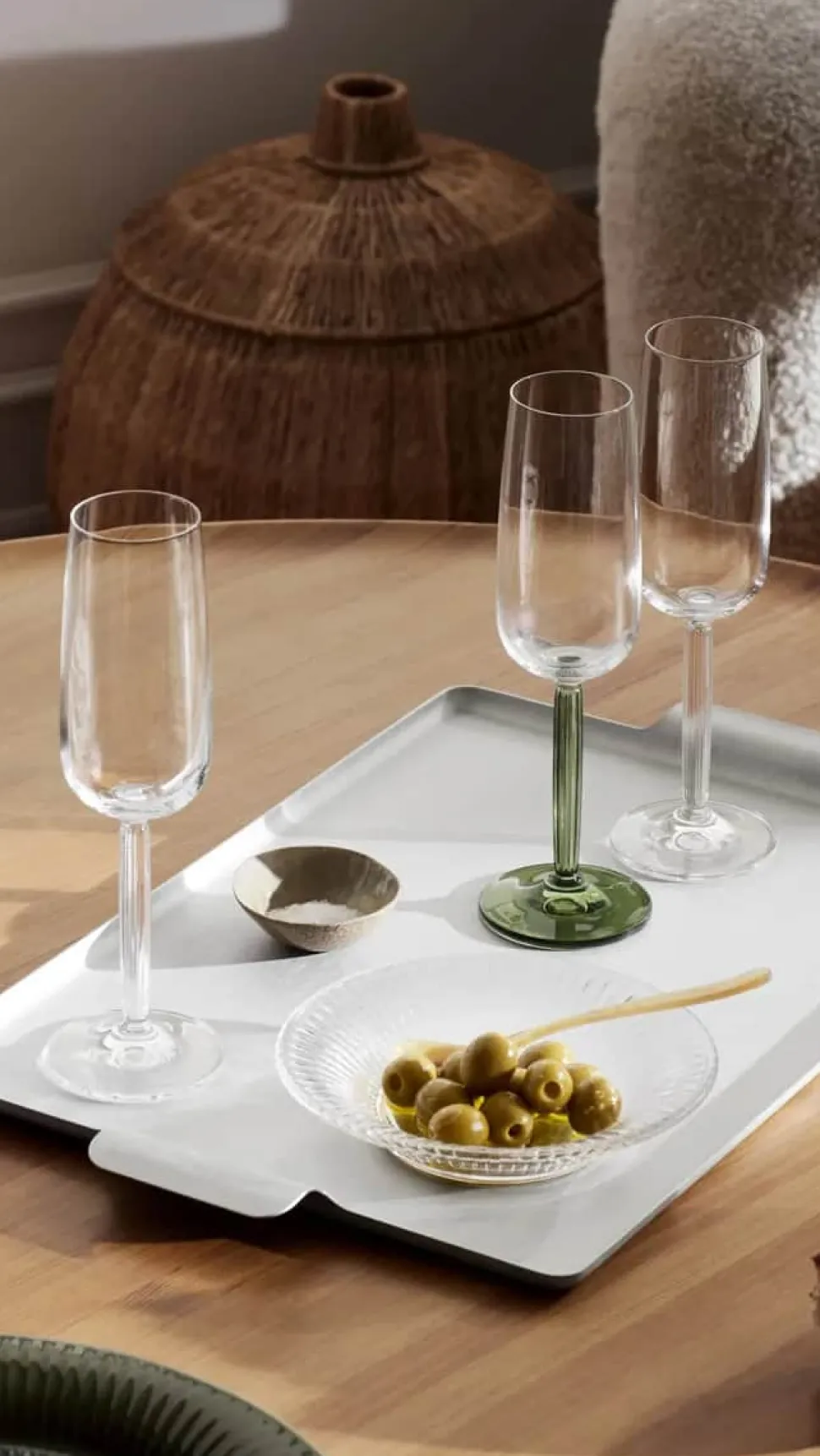 Hammershøi Champagneglas - 2 stk.