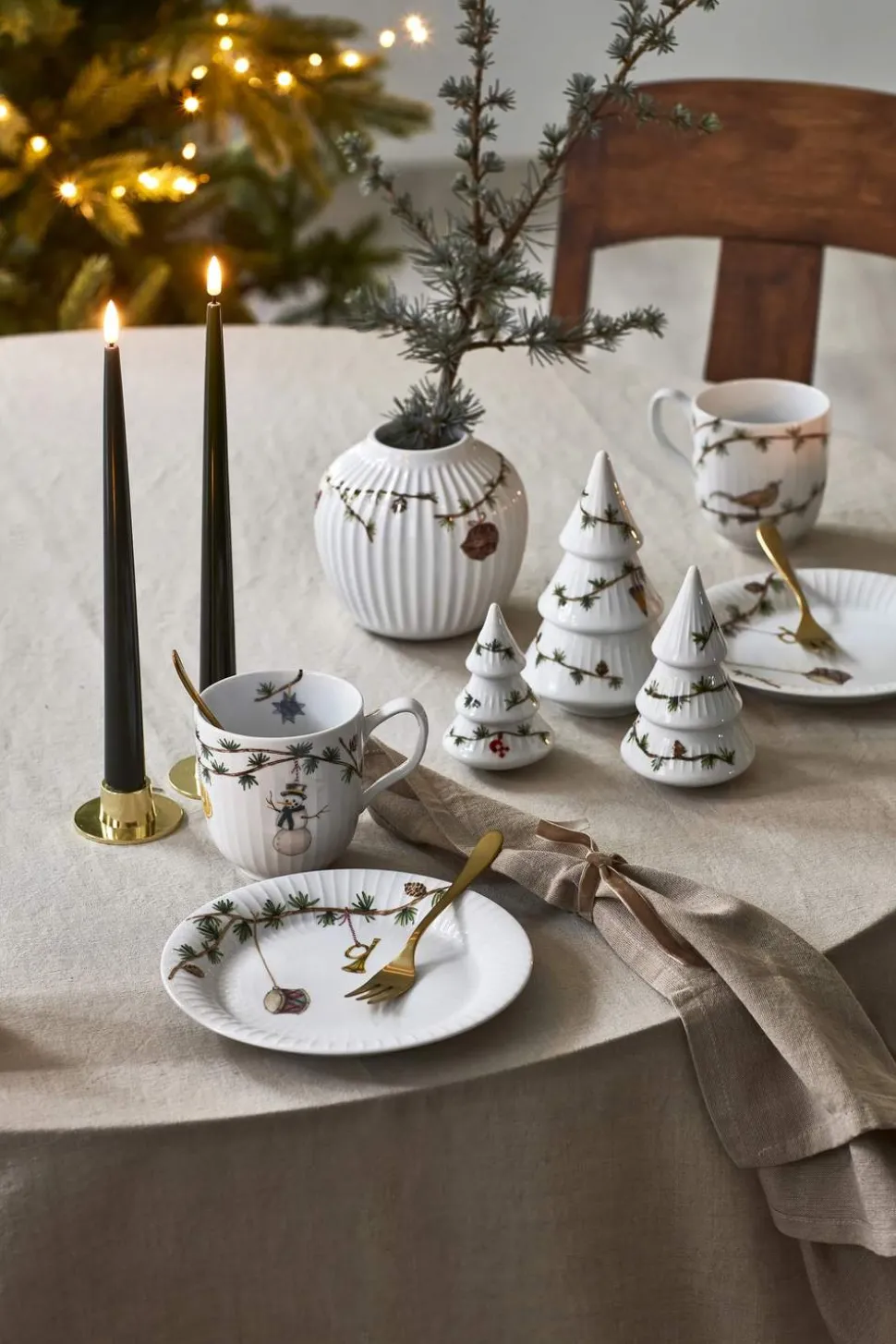 Hammershøi Jul Desserttallerken