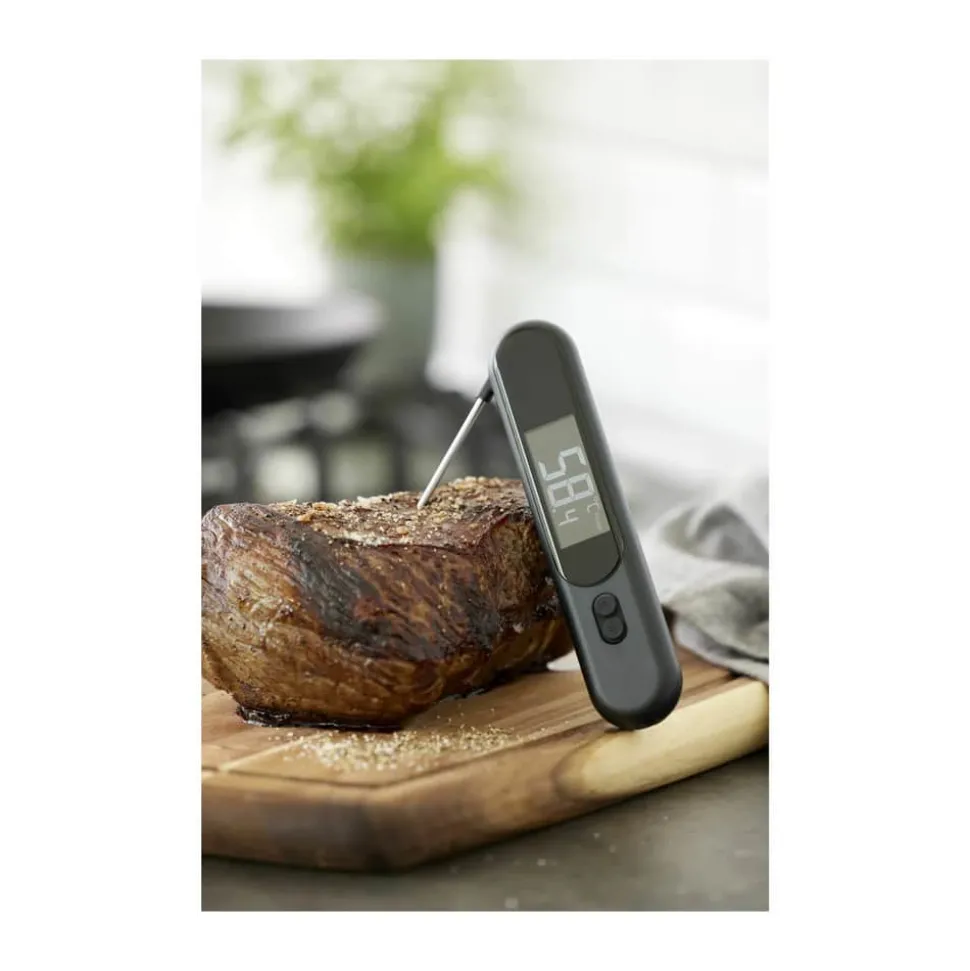 2-i-1 Infrarødt Stegetermometer