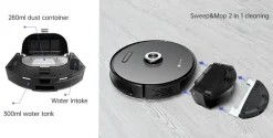 2-i-1 Robot- og moppestøvsuger M8Pro