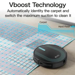 2-i-1 Robot- og moppestøvsuger 850T