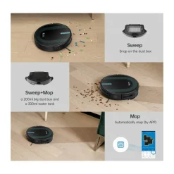 2-i-1 Robot- og moppestøvsuger 850T