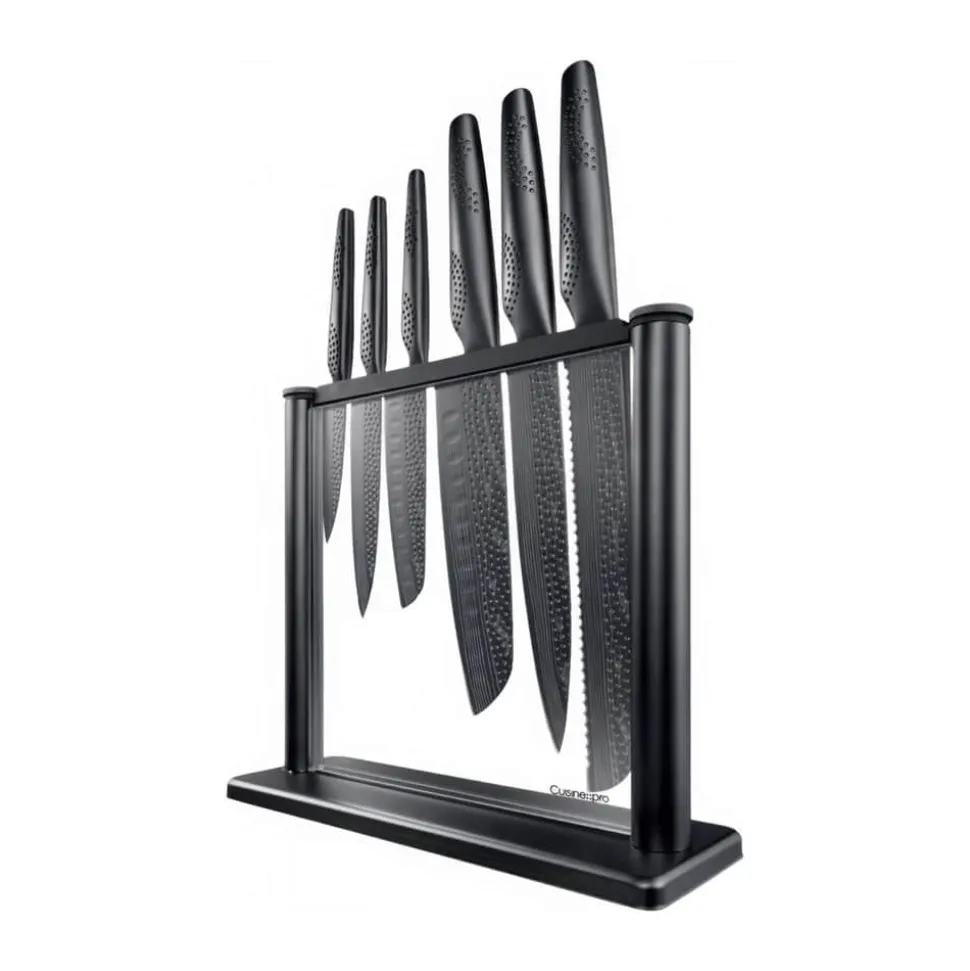 iD3® BLACK SAMURAI™ Gozen Knivblok - 7 dele