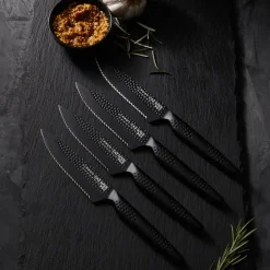 iD3® BLACK SAMURAI™ Steakkniv - 4 stk.