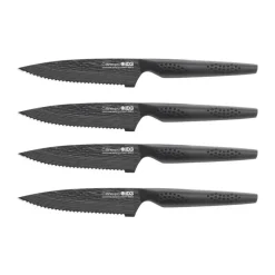 iD3® BLACK SAMURAI™ Steakkniv - 4 stk.