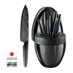 iD3® BLACK SAMURAI™ THE EGG Knivblok - 9 dele