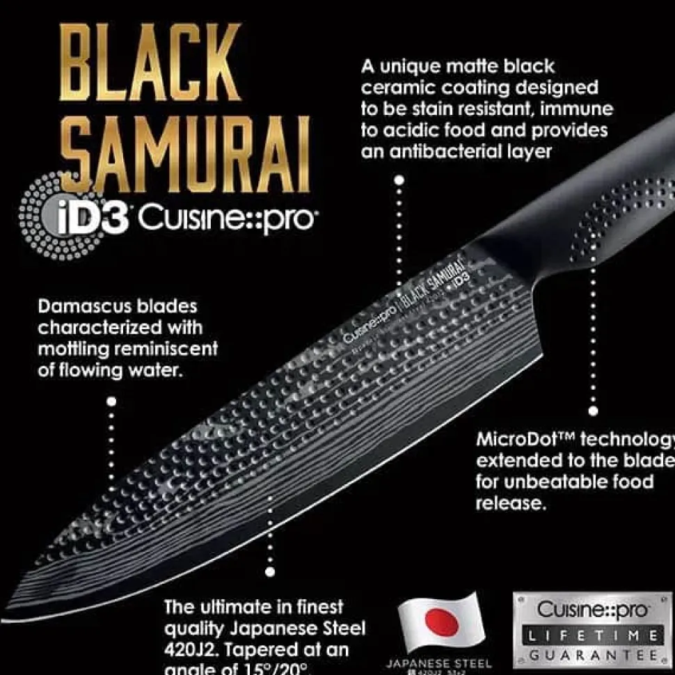 iD3® BLACK SAMURAI™ Utilitykniv