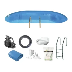 Inground Poolpakke - 8 dele