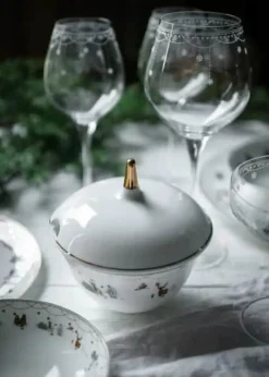 Julemorgen Story Sauceskål m. underkop