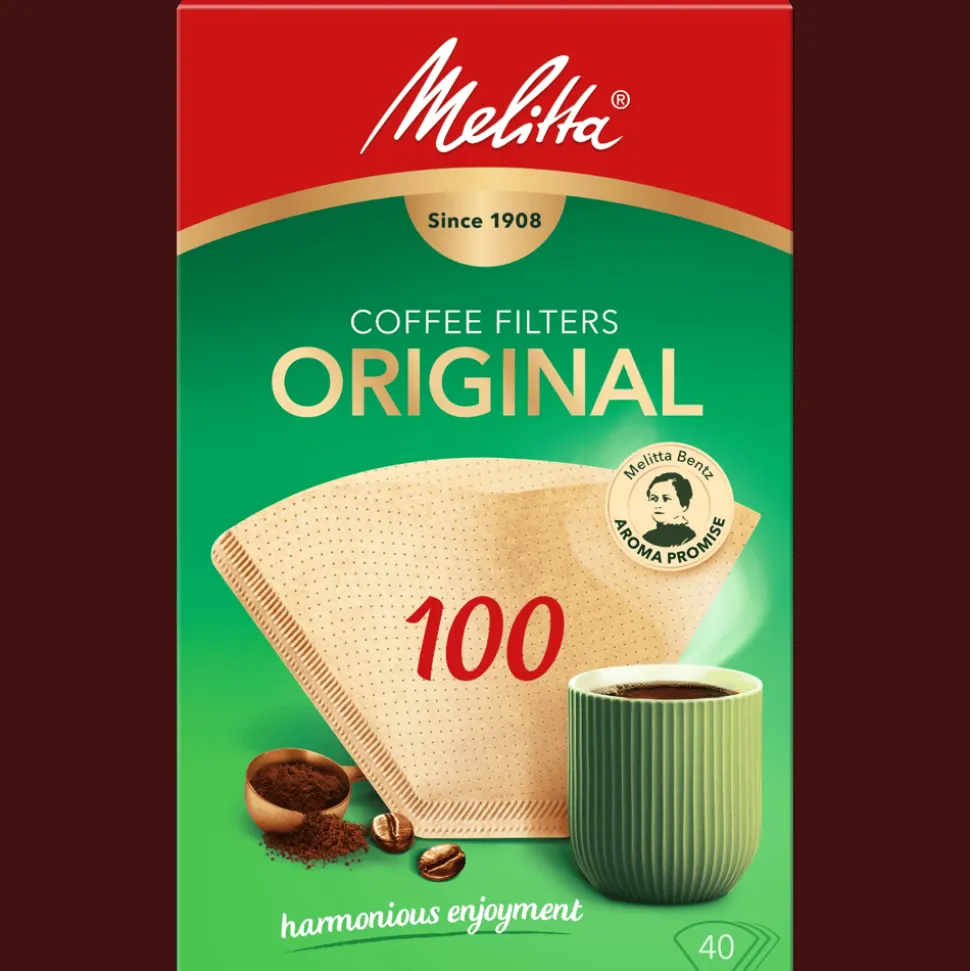 Kaffefilter - 40 stk.