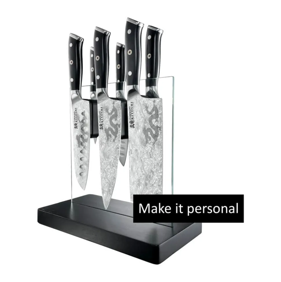 KIYOSHI™ Kiyo Knivblok - 7 dele