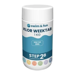 Klor Vandplejemiddel WeekTab - 50 stk.