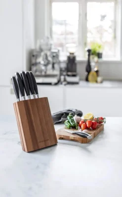Knivblok med 6 knive