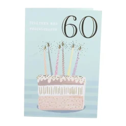 Kort - Tillykke 60 år