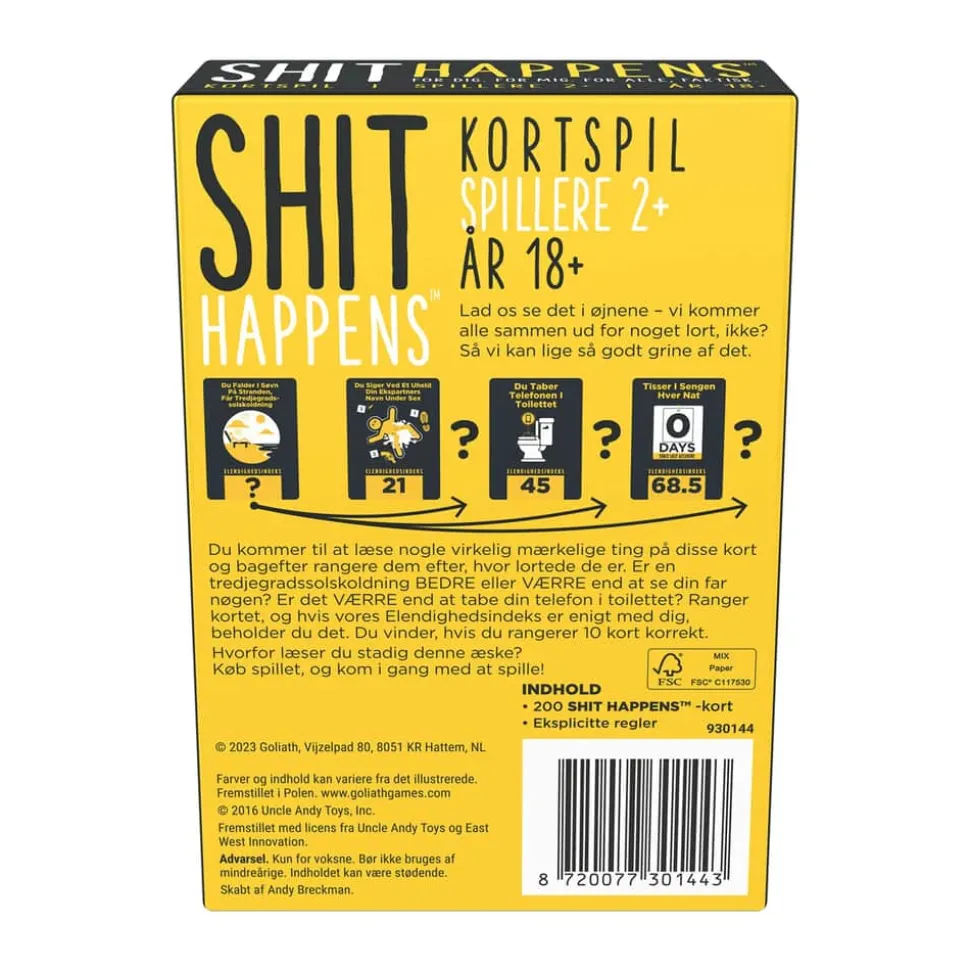 Kortspil - Shit Happens