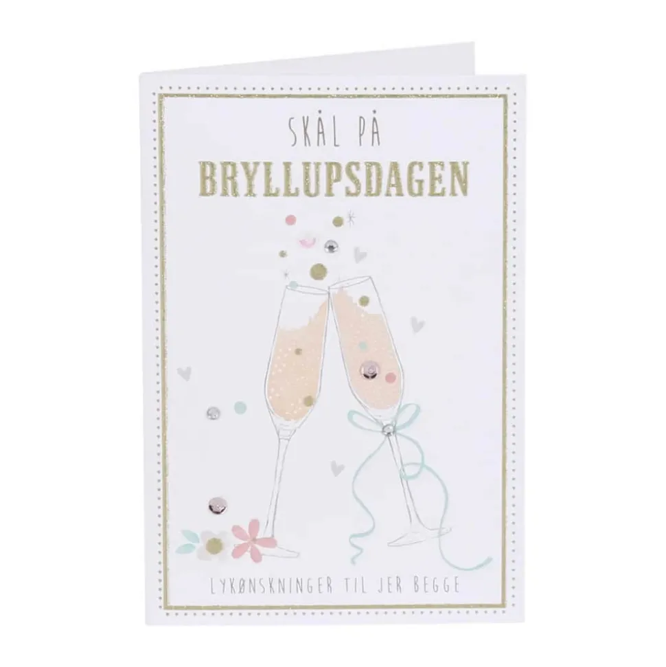 Kort Tillykke med Bryllupet