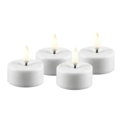 LED Fyrfadslys - 4 stk.