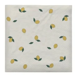 Lemon Papirservietter - 12 stk.