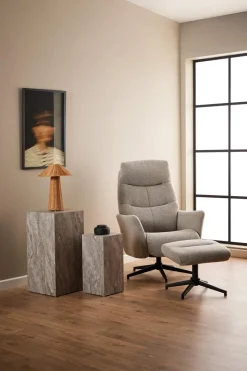 London Recliner med fodskammel