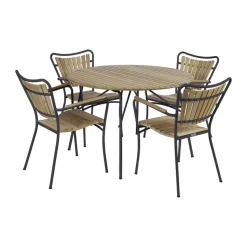 Magnolia & Marguerit Havemøbelsæt - 5 dele