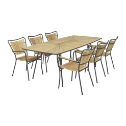 Marguerit Havemøbelsæt - 7 dele