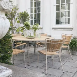 Marguerit Havemøbelsæt - 7 dele
