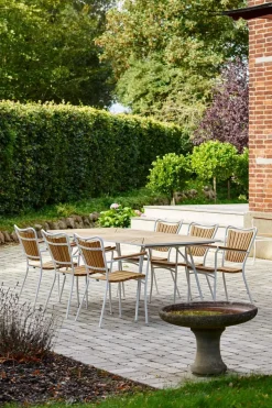 Marguerit Havemøbelsæt - 7 dele