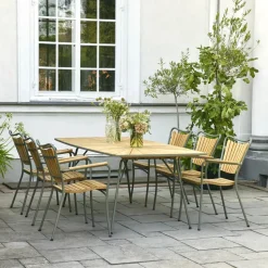Marguerit Havemøbelsæt - 7 dele