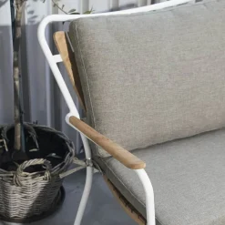 Marguerit Rygpude til loungestol