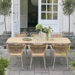 Marguerit Havemøbelsæt - 7 dele