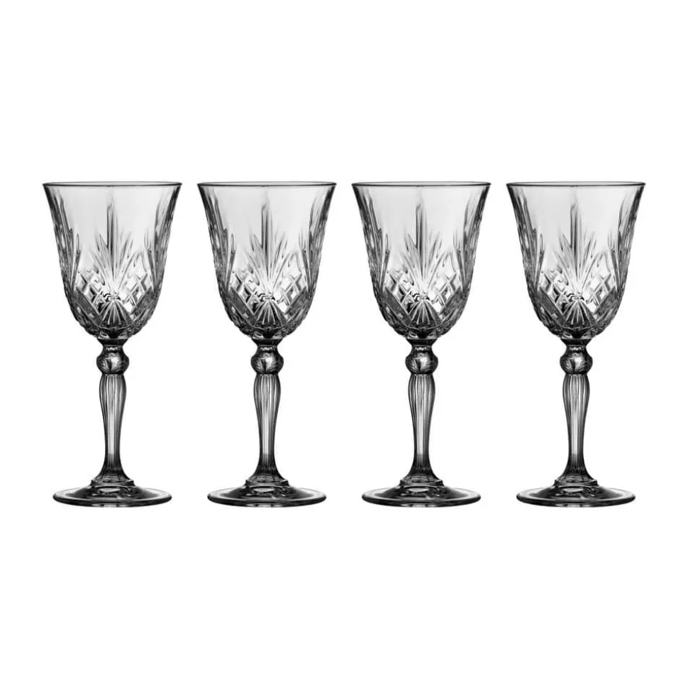 Melodia Rødvinsglas - 4 stk.