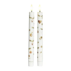Mie LED Kronelys - 2 stk.