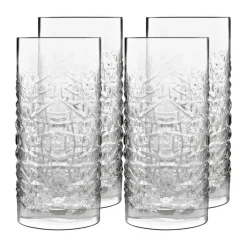 Mixology Textures Ølglas - 4 stk.