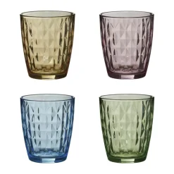 Mosaic Vandglas - 4 stk.