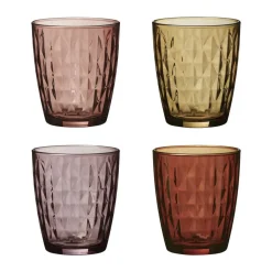 Mosaic Vandglas - 4 stk.