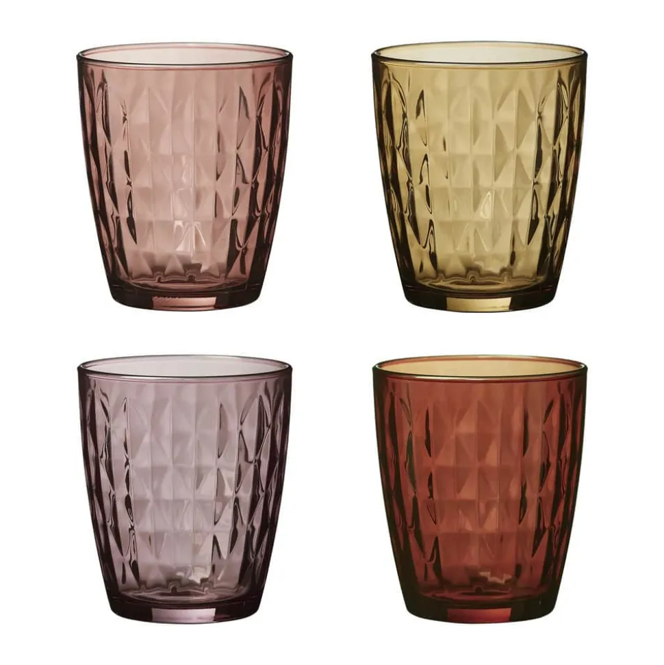 Mosaic Vandglas - 4 stk.