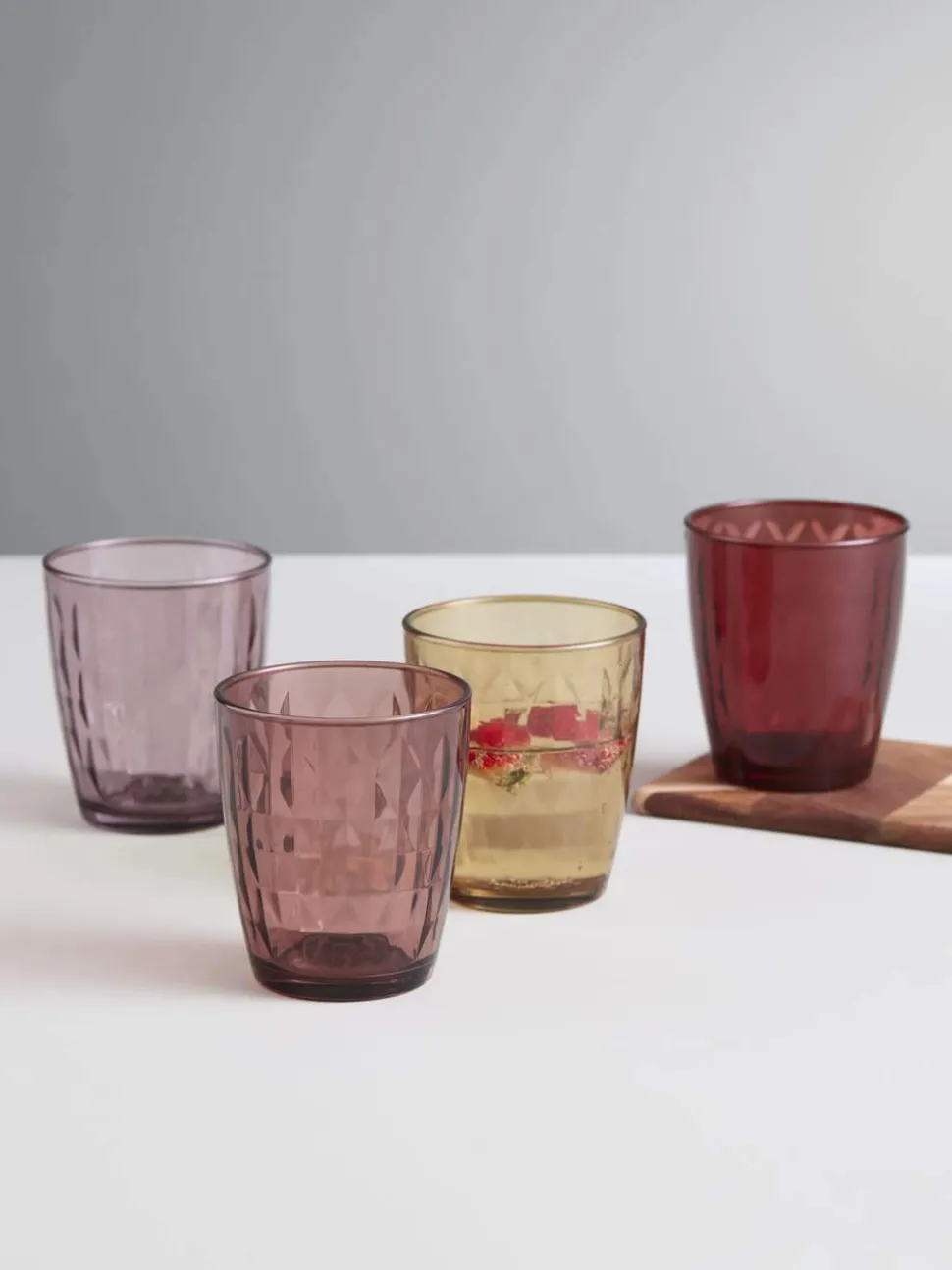 Mosaic Vandglas - 4 stk.