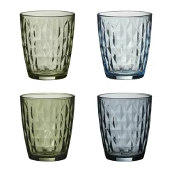 Mosaic Vandglas - 4 stk.