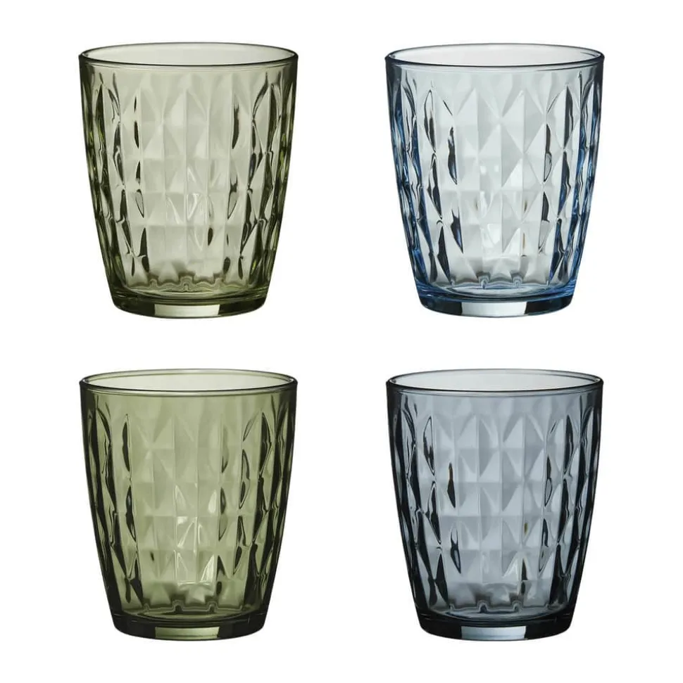 Mosaic Vandglas - 4 stk.