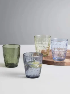 Mosaic Vandglas - 4 stk.