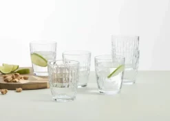 Mosaic Vandglas - 6 stk.