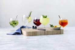 Napoli Spritzerglas m. kort stilk - 4 stk.