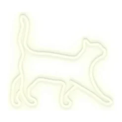 Neon LED Lampe - Kat