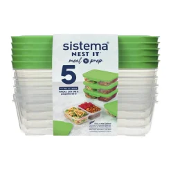 Nest It Meal Prep Opbevaringsboks - 5 stk.